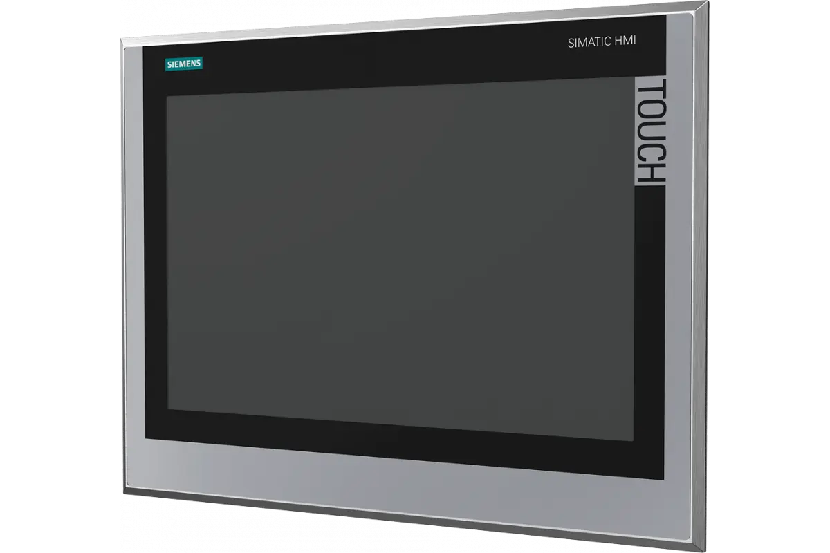 یک نمونه از سیستم HMI مدرن با نمایش دادههای گرافیکی و کنترلهای هوشمند در یک محیط صنعتی