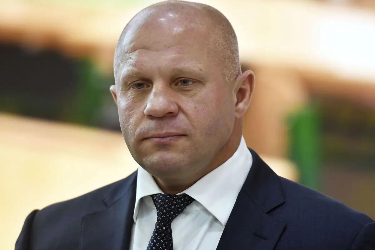 فدور املیاننکو در حین مسابقه MMA