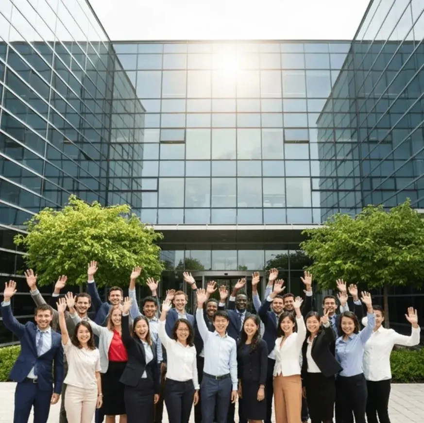 یک تیم کسبوکار در حال بررسی و بهبود برنامه ادامه فعالیت خود