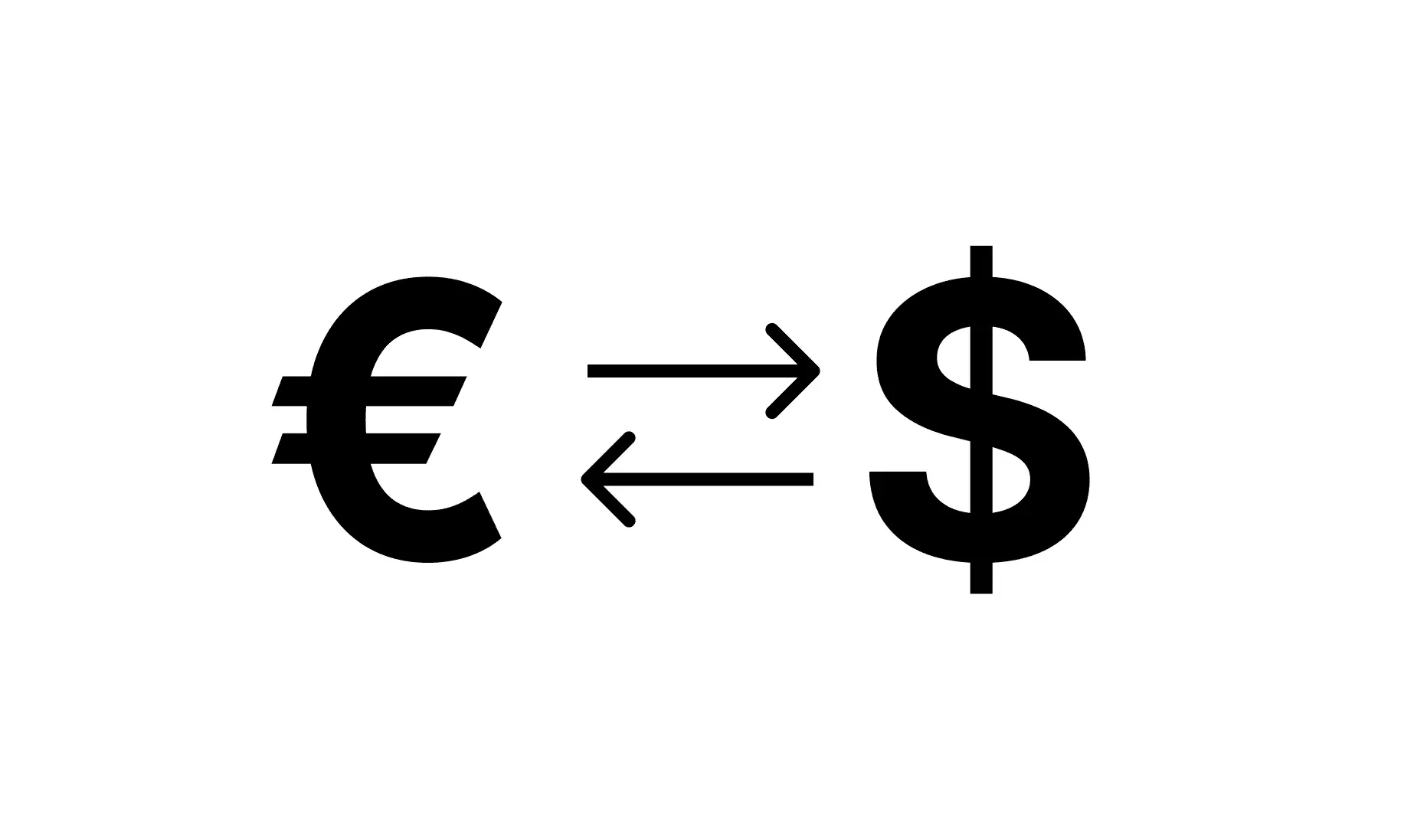 نمودار تغییرات ارزش جفت ارز EUR/USD در یک دوره زمانی مشخص