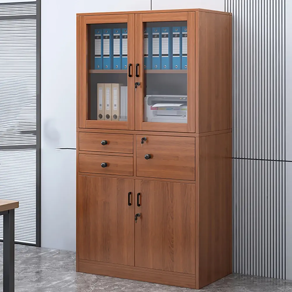 نمونه‌ای از صفحه‌کابینت فلزی سنگین‌وزن با کشوهای کشویی برای نگهداری اسناد اداری در دفاتر بزرگ