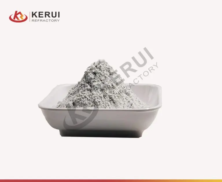 نمونهای از سیمان نسوز با ترکیبات معدنی خاص برای مقاومت در برابر حرارت بالا
