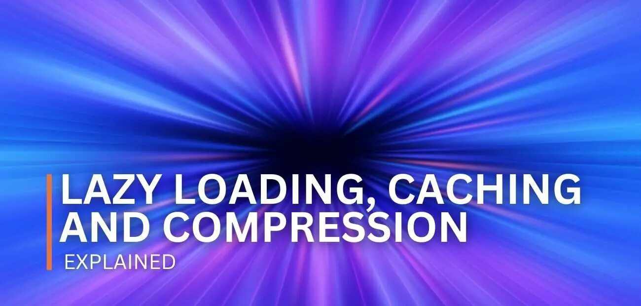 نمونهای از نحوه عملکرد Lazy Load در بارگذاری تصاویر یک صفحه وب