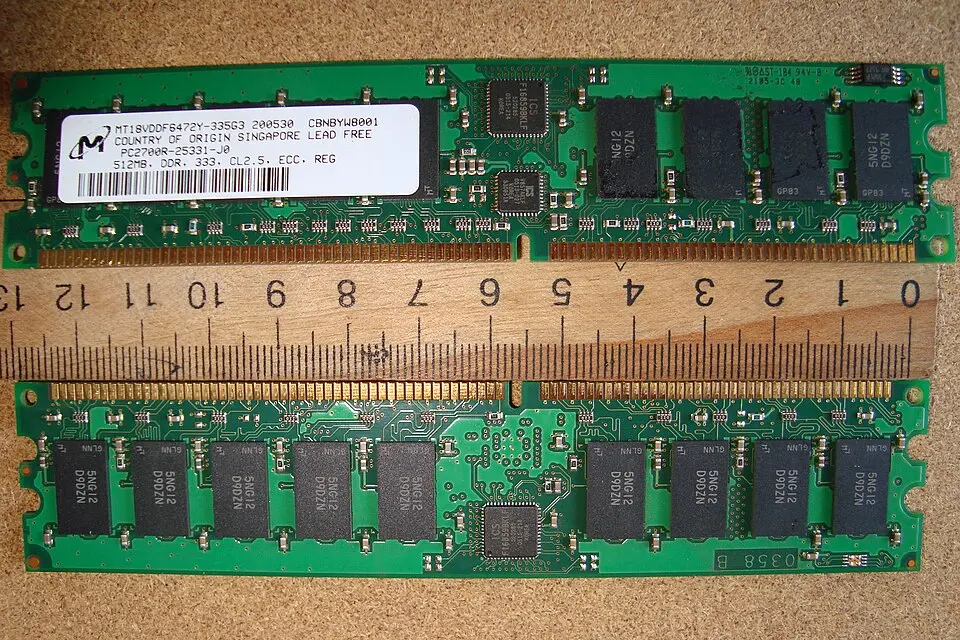 مودول حافظه ECC RAM با طراحی خاص برای سرورها