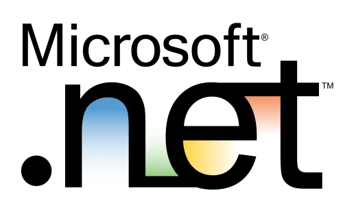 لوگو و نماد چارچوب مایکروسافت دات نت که نشاندهنده یک نمونه از چارچوبهای توسعه نرمافزار است