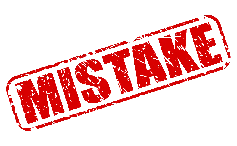 یک فرد در حال فکر کردن پس از یک اشتباه