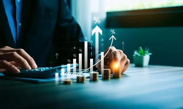 نمودار توزیع سرمایهگذاری در انواع دارایی برای کاهش ریسک