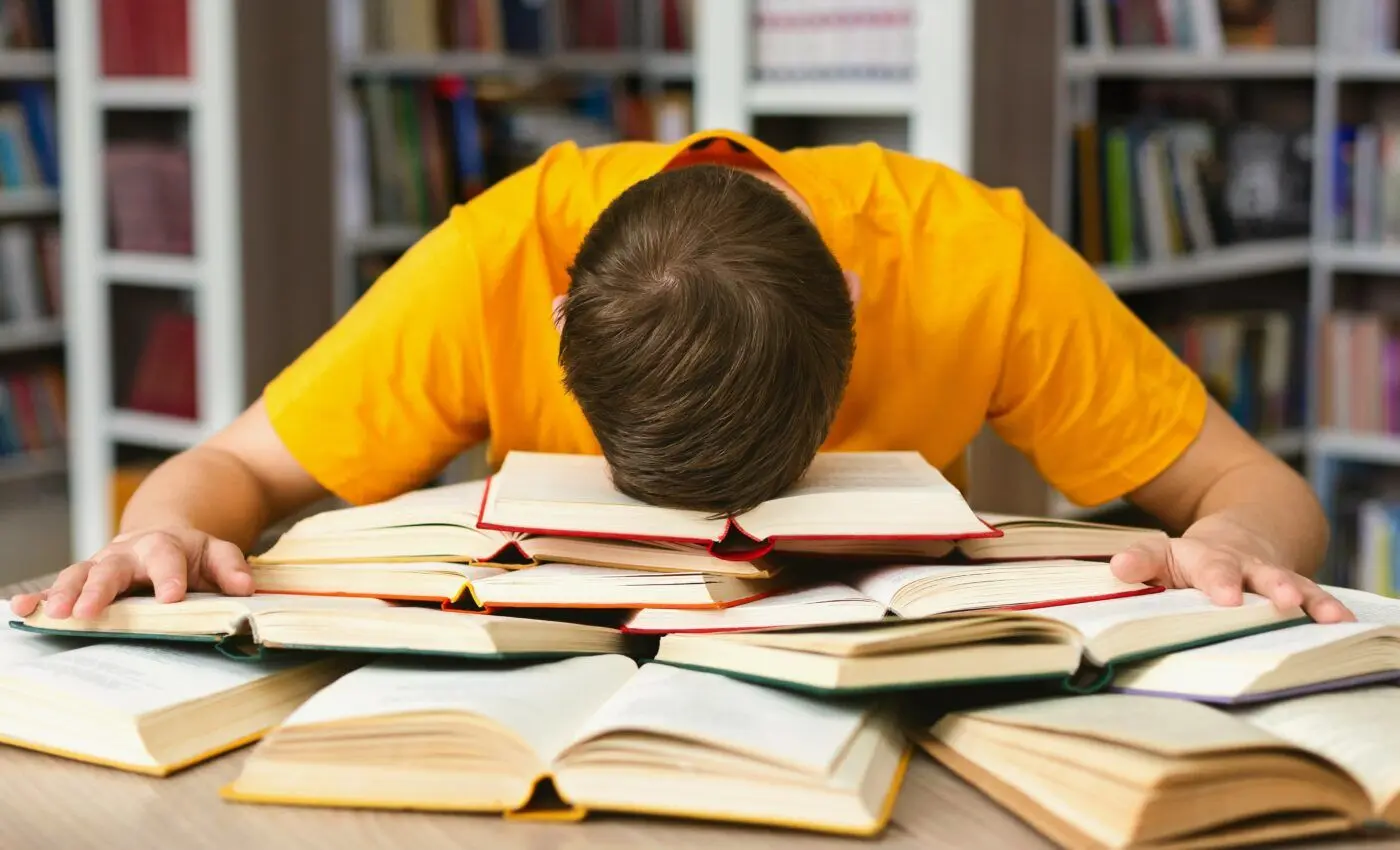 یک فرد در حال فکر کردن با چشمان بسته، نشان‌دهنده تمرکز بر تحلیل و ارزیابی اطلاعات
