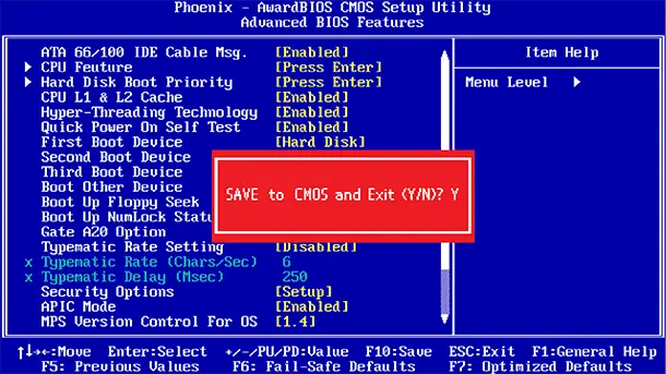 مادربرد کامپیوتر با چیپ BIOS یا UEFI