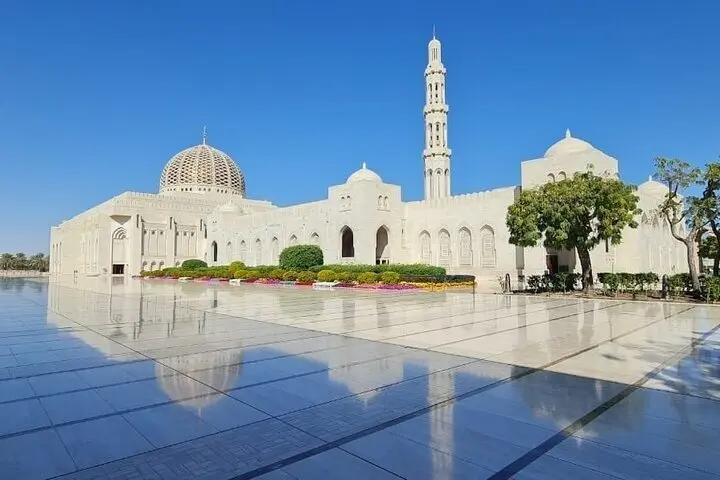منظره کوهستانی جبل شمس در نزدیکی مسقط