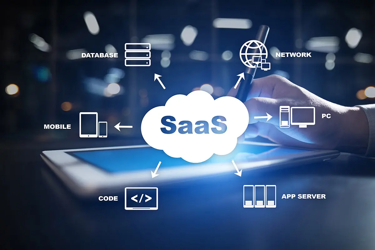 نمودار رشد بازار SaaS در سال‌های اخیر