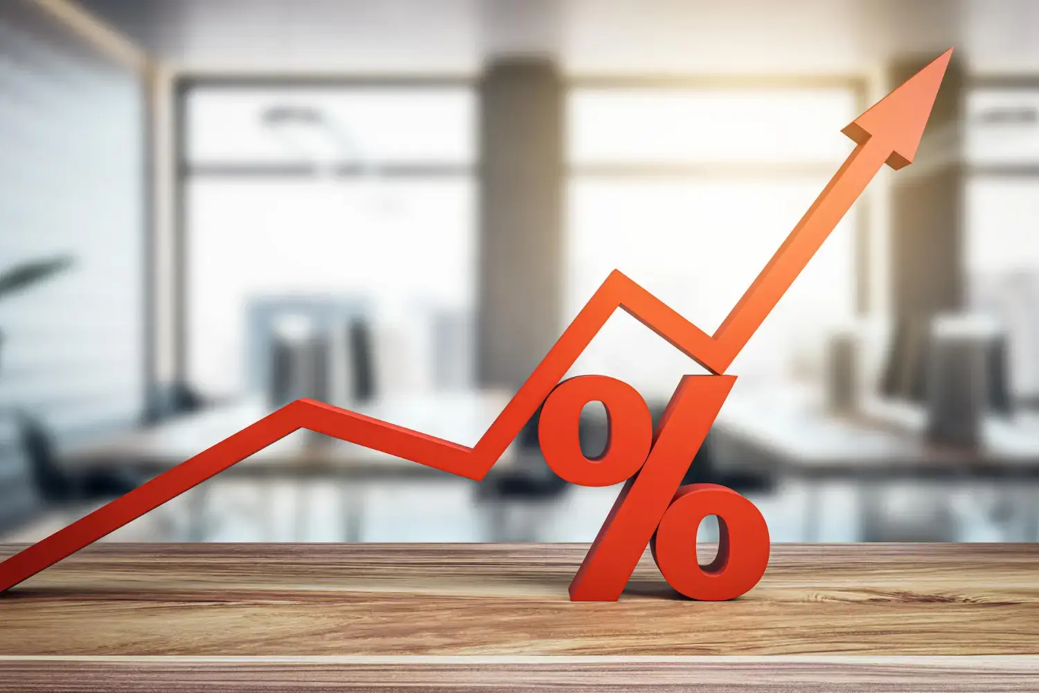 نمودار تورم و نرخ بهره که تأثیر مستقیم بر افزایش قیمت دارد