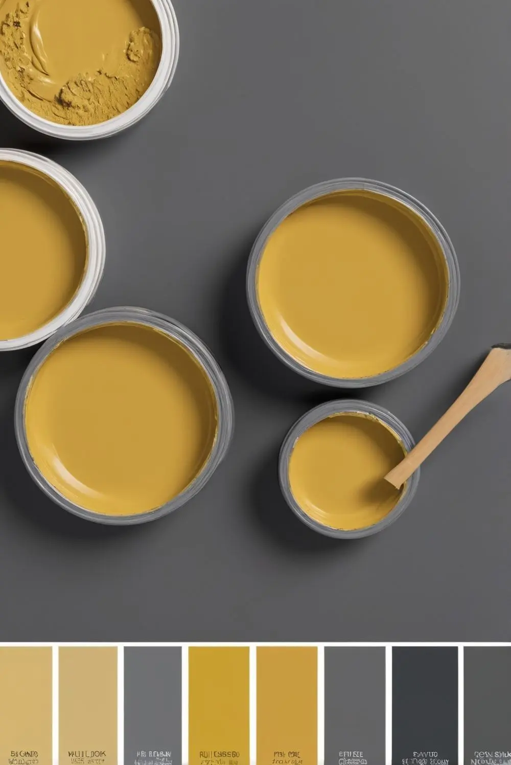 اتاق خواب با رنگ طوسی در پرده و مبلمان چوبی
