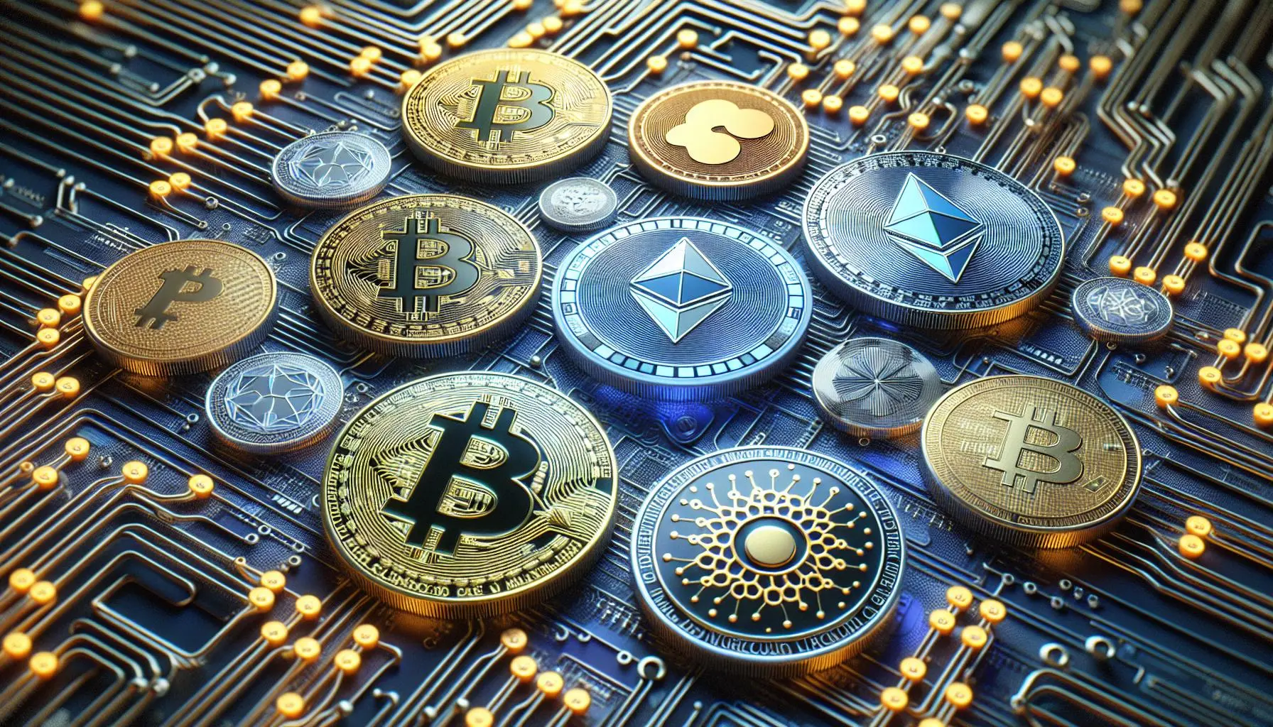 نمودار مقایسه نقدینگی بالا و پایین در بازارهای میمکوین با نشاندهنده نوسان قیمت و حجم معاملات