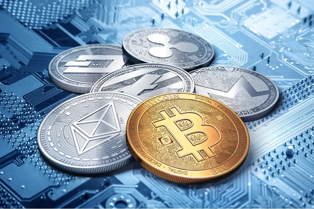 نمایی از دستگاههای خودپرداز ارز دیجیتال که نشاندهنده افزایش استفاده از ابزارهای مالی دیجیتال است