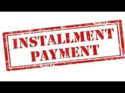 نمونه صفحه پرداخت اقساطی در سایت خرید آنلاین