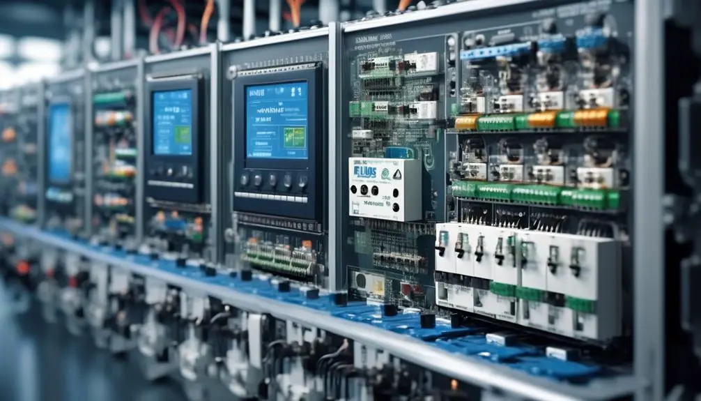 یک کارخانه مدرن با سیستمهای اتوماتیک پیشرفته و رباتهای صنعتی