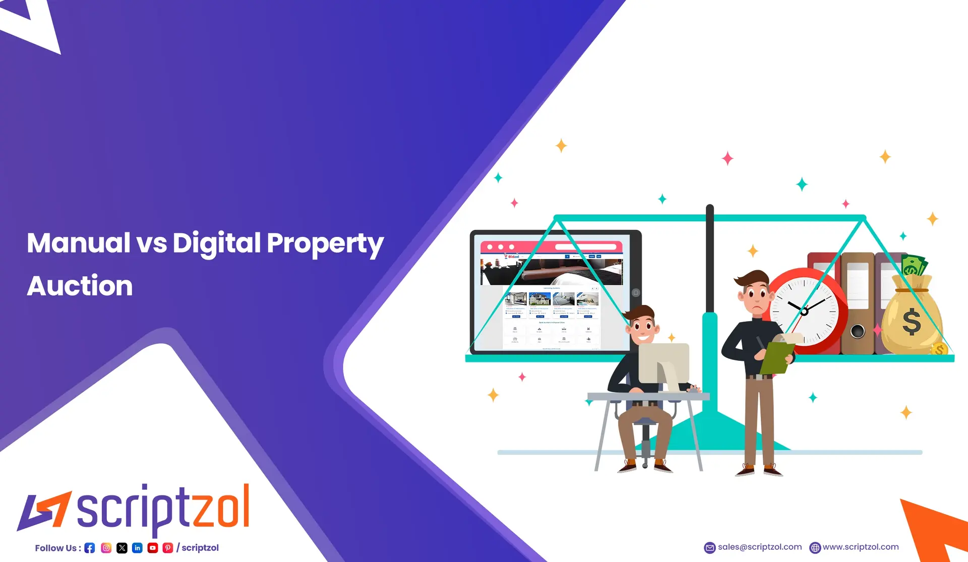 تفاوت بین مزایدههای فیزیکی و دیجیتال