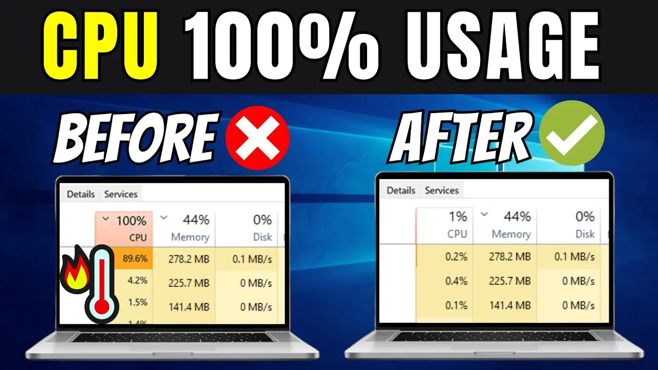 نمودار مصرف CPU در Resource Monitor ویندوز