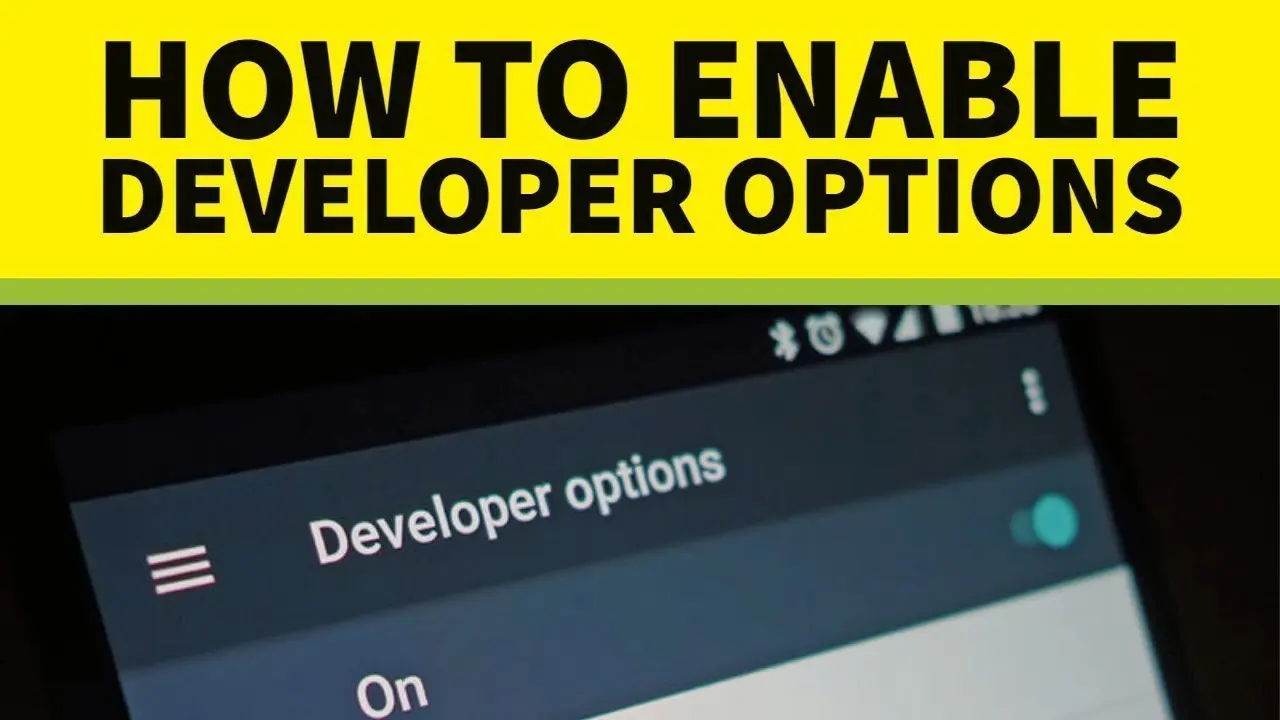 نمونه‌ای از تنظیمات مربوط به نمایشگر و انیمیشن‌ها در بخش Developer Options