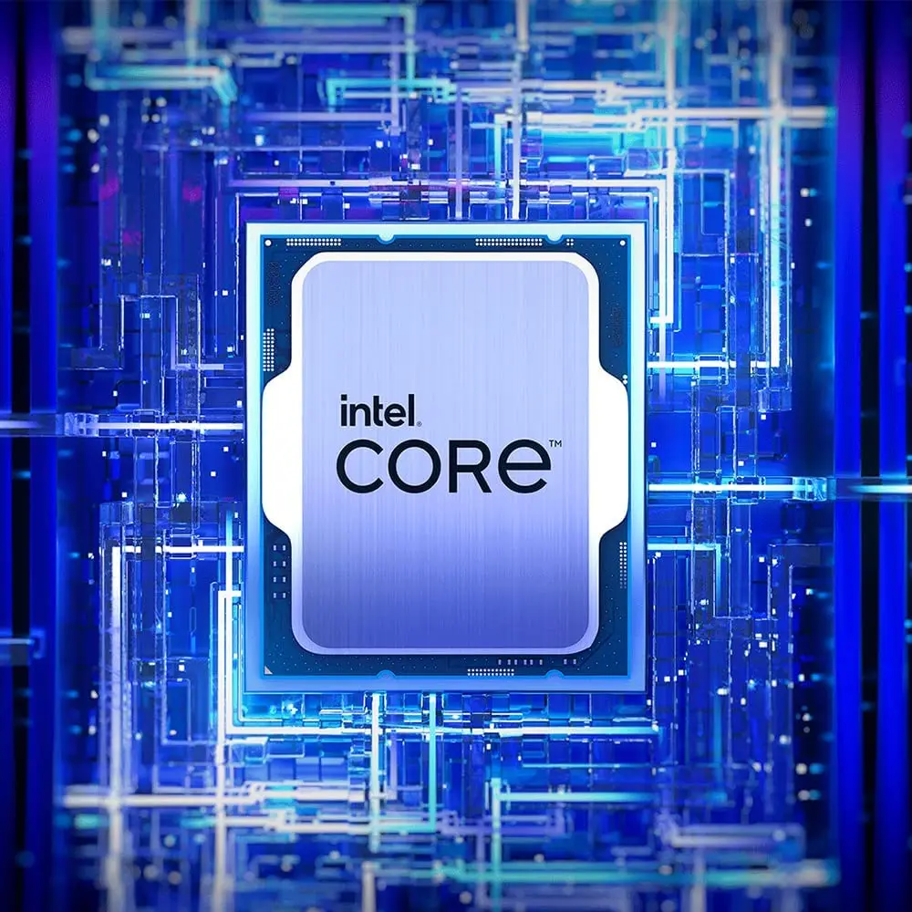 پردازنده اینتل Core i9 در یک سیستم کامپیوتری با خنککننده مخصوص