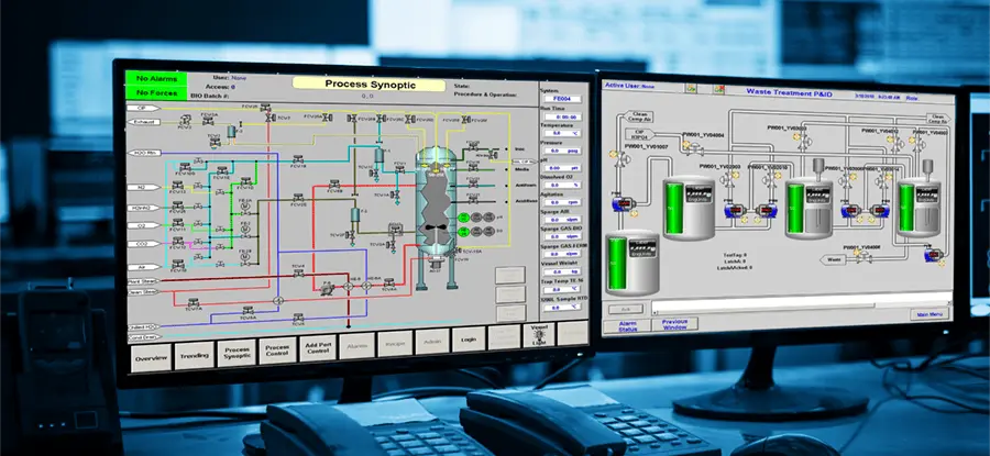 نظارت بر تجهیزات صنعتی با استفاده از سیستم SCADA