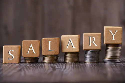 نمونه‌ای از لیست حقوق کارمند با تفکیک حقوق ناخالص و خالص