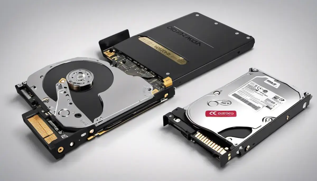 مقایسه ساختار داخلی SSD و HDD برای درک تفاوت سرعت و عملکرد