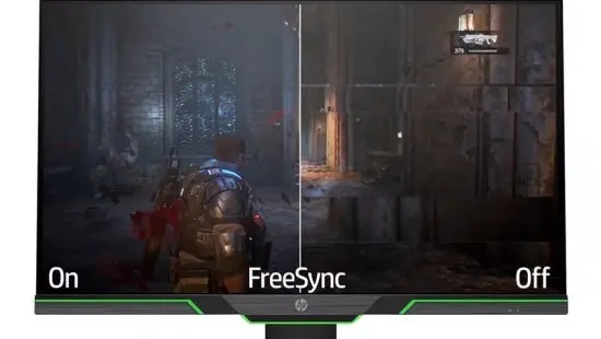 مقایسه تصویر با و بدون فعال کردن V-Sync