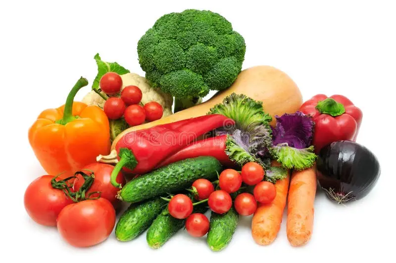 سبزیجات رنگارنگ و تازه برای تشویق کودکان به خوردن
