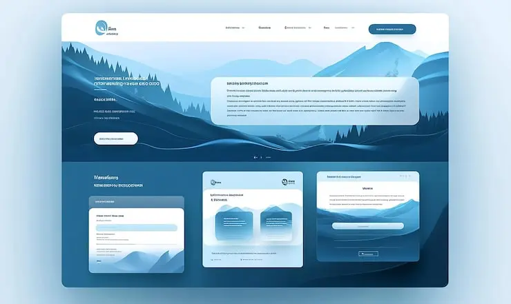نمونه‌ای از پنل مدیریت یک سیستم CMS مانند وردپرس برای ایجاد و ویرایش صفحات سایت